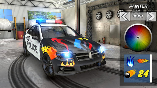 Police Drift Car Driving Stunt Game online grátis