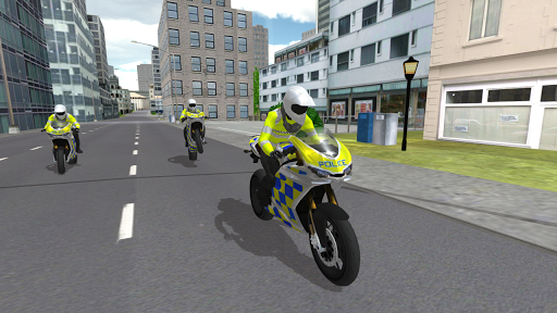 Police Motorbike Simulator ۳D - عکس بازی موبایلی اندروید
