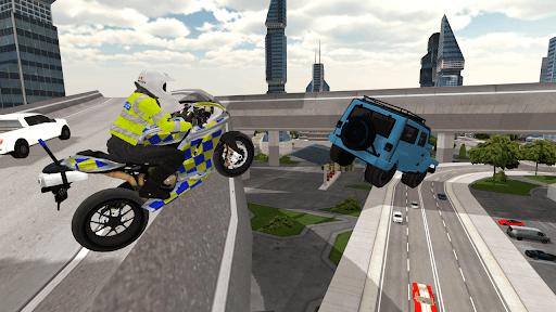 Police Motorbike Simulator 3D - عکس بازی موبایلی اندروید