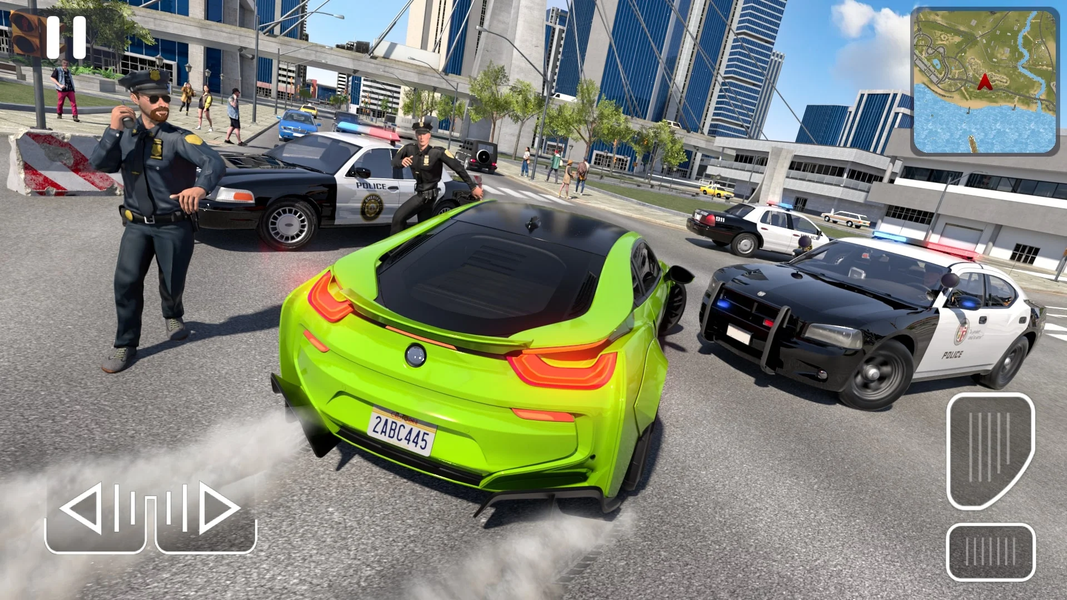 Police vs Gangster: Crime City - عکس بازی موبایلی اندروید