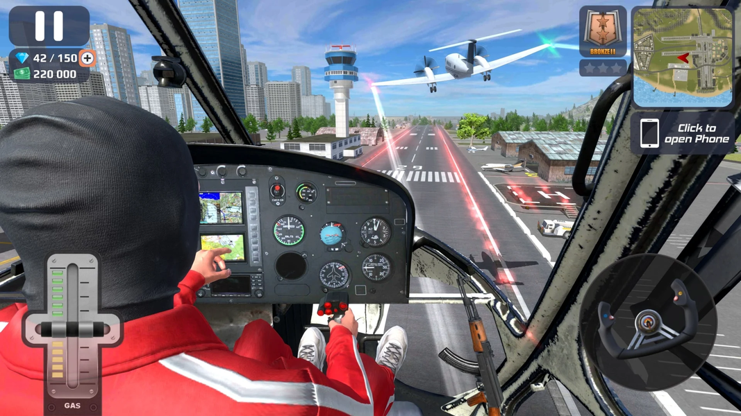 Police vs Gangster: Crime City - عکس بازی موبایلی اندروید