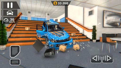 Car Driving Simulator Stunt - Gameplay image of android game