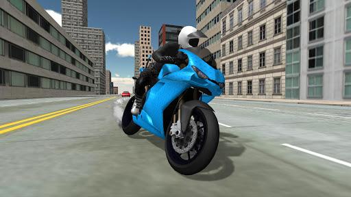Stunt Bike Racing Simulator - Gameplay image of android game
