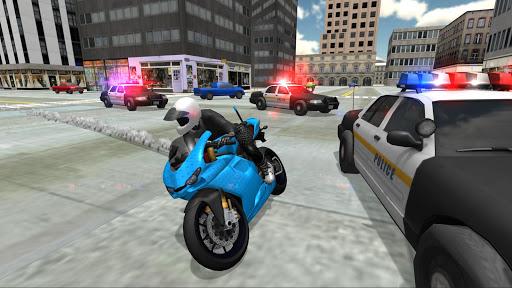 Stunt Bike Racing Simulator - Gameplay image of android game