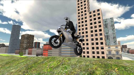 Stunt Bike Racing Simulator - Gameplay image of android game