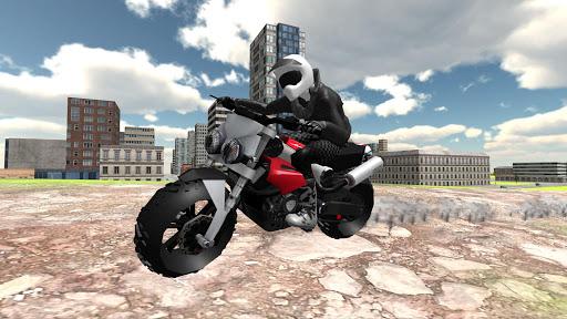Stunt Bike Racing Simulator - Gameplay image of android game