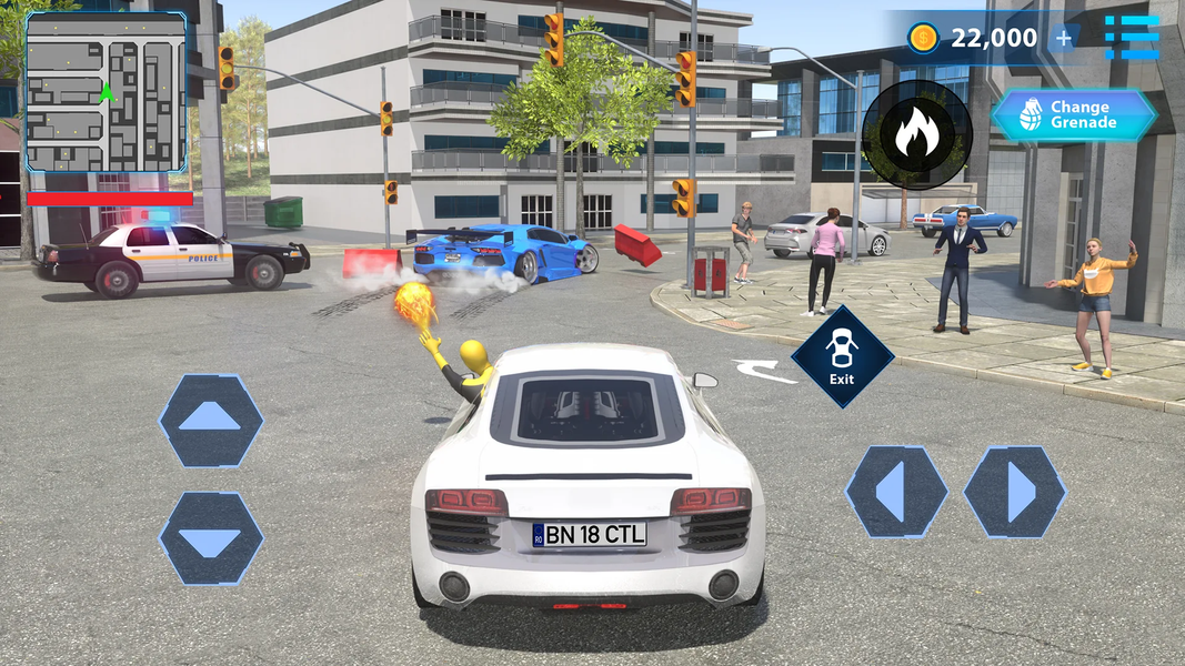 Super Hero - Gameplay image of android game