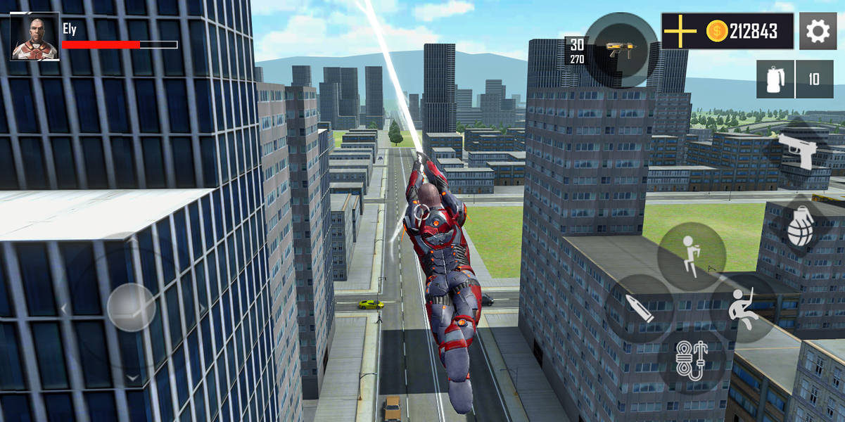 Super Hero Rope Crime City - عکس بازی موبایلی اندروید