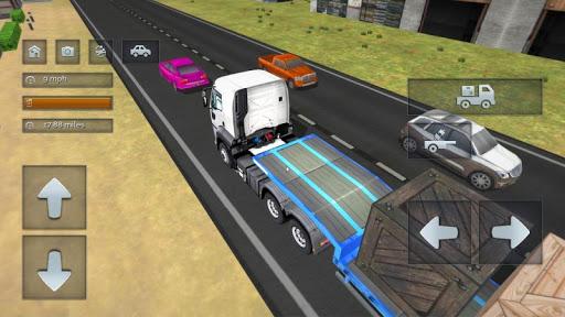Truck Driver City Simulator - Gameplay image of android game