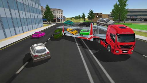 Truck Driver City Simulator - Gameplay image of android game