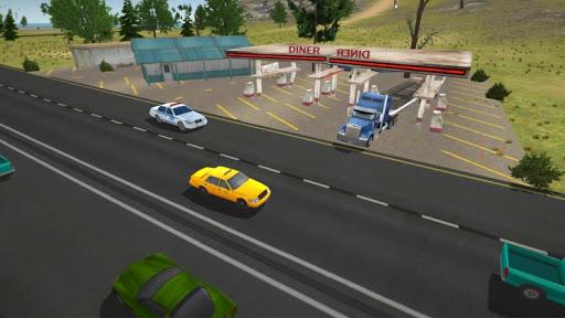 Truck Driver City Simulator - Gameplay image of android game