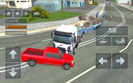 Truck Driver Simulator - Gameplay image of android game