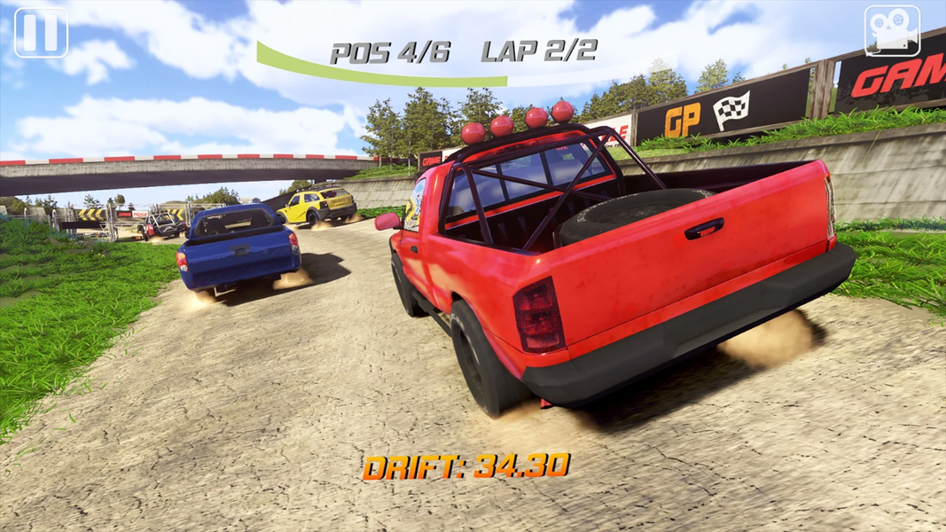 Truck Driving Rally Racing - Image screenshot of android app