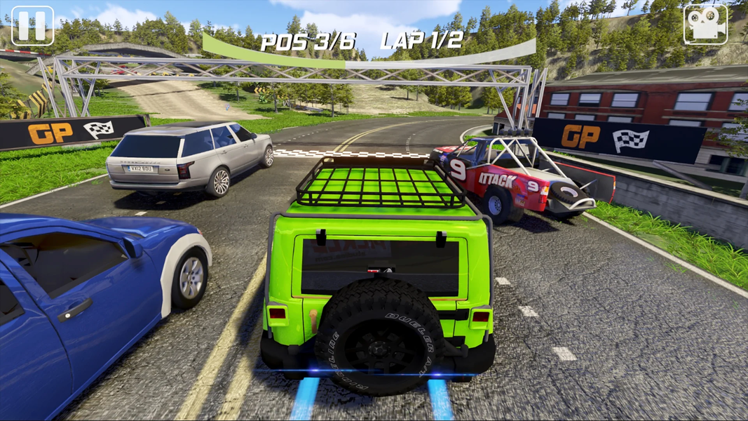 Truck Driving Rally Racing - Image screenshot of android app