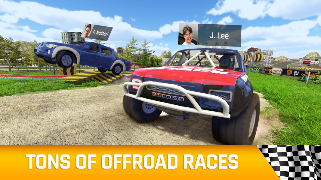 Truck Driving Rally Racing - Image screenshot of android app