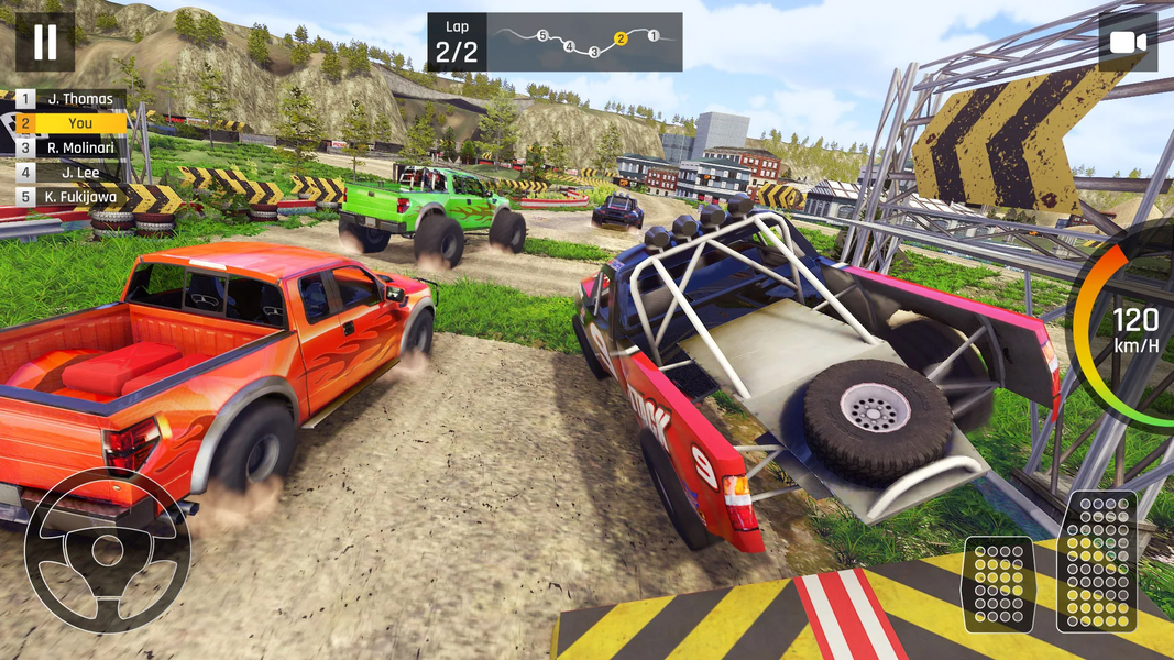 Truck Driving Rally Racing - Image screenshot of android app