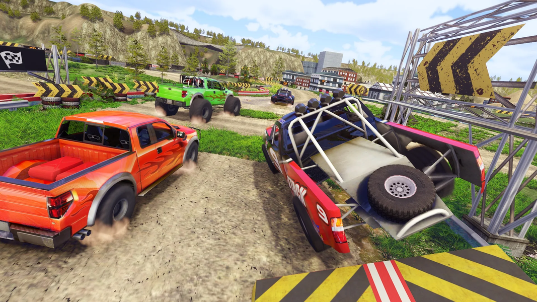 Truck Driving Rally Racing - Image screenshot of android app