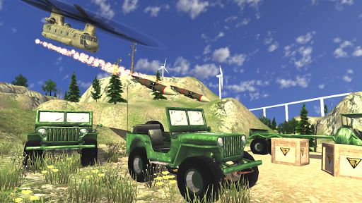 Army Helicopter Flying Simulator - Gameplay image of android game
