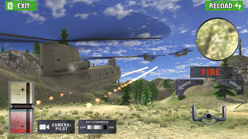 Army Helicopter Flying Simulator - عکس بازی موبایلی اندروید
