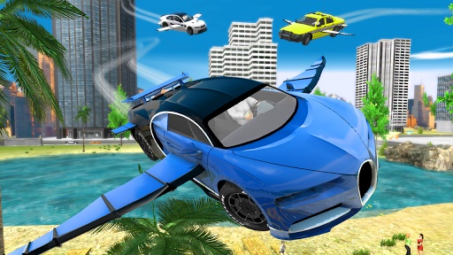 Flying Car Transport Simulator - Gameplay image of android game