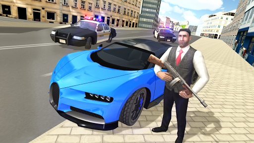 Gangster Crime Car Simulator - Gameplay image of android game