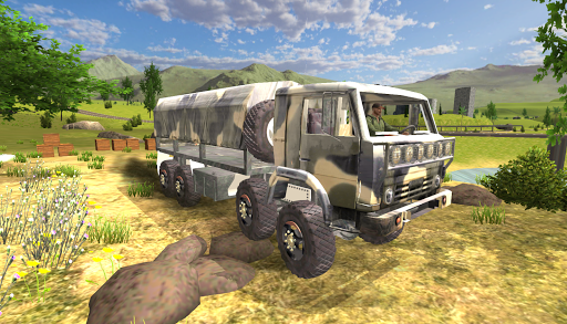 Truck Simulator 4x4 Offroad - Gameplay image of android game