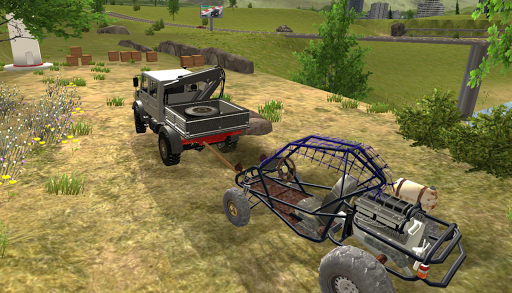 Truck Simulator 4x4 Offroad - Gameplay image of android game