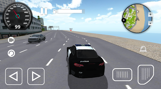 Police Car City Driving - عکس بازی موبایلی اندروید
