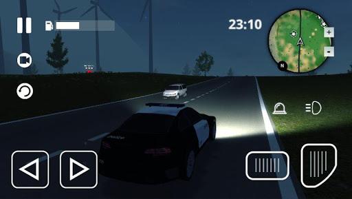 Police Car Driving Training - Gameplay image of android game