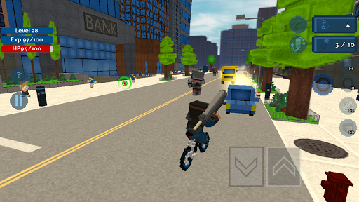 Police Block City - Gameplay image of android game