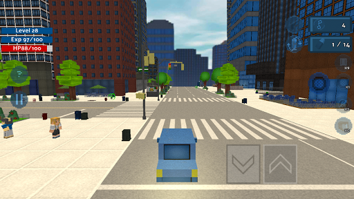 Police Block City - Gameplay image of android game