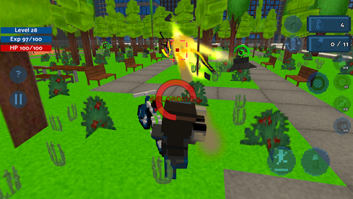 Police Block City - Gameplay image of android game