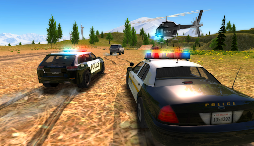 Crime City Police Car Driver - Gameplay image of android game