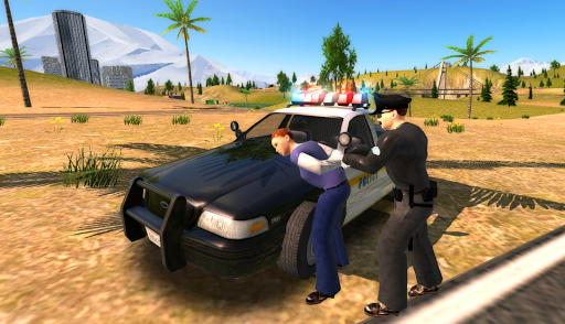 Crime City Police Car Driver - Gameplay image of android game