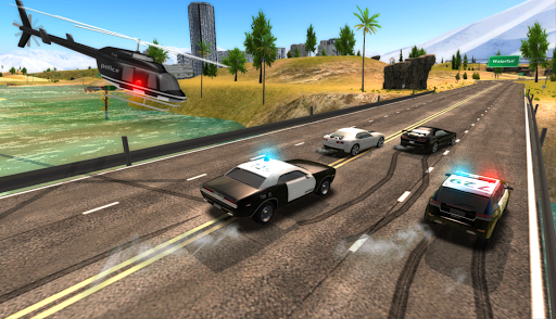 Crime City Police Car Driver - Gameplay image of android game