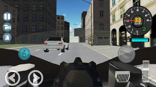 Police City Motorbike Rider - Gameplay image of android game