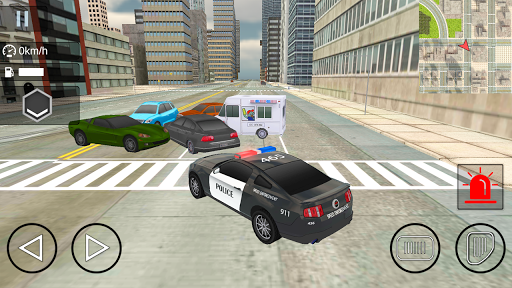 Police Car Simulator - Cop Chase - عکس بازی موبایلی اندروید