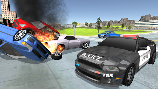 Police Car Simulator - Cop Chase - عکس بازی موبایلی اندروید