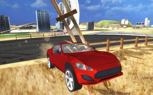 Race Car Driving Simulator - Gameplay image of android game