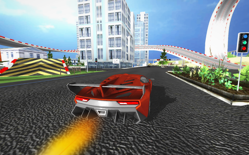 Race Car Driving Simulator - Gameplay image of android game