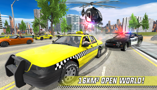 Taxi Game Driving Simulator - Gameplay image of android game