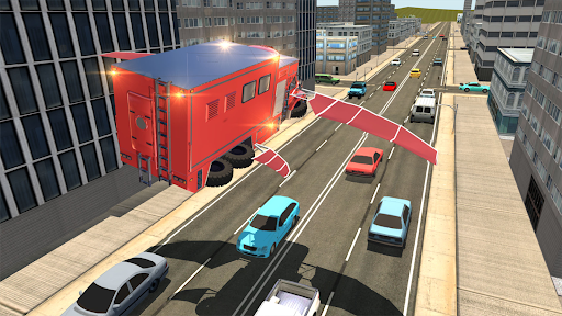 Fire Truck Flying Car - عکس بازی موبایلی اندروید