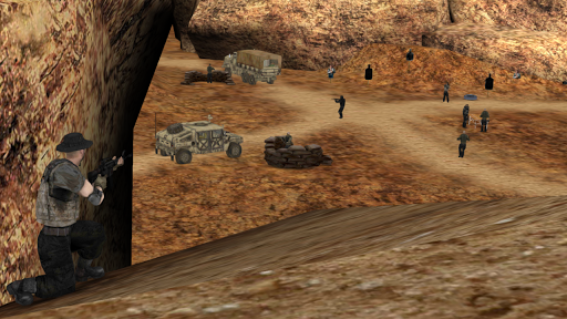 Sniper Commando Shooter 3D - Gameplay image of android game