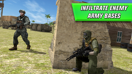 Sniper Shooter Army Soldier - Gameplay image of android game