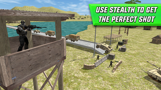 Sniper Shooter Army Soldier - Gameplay image of android game