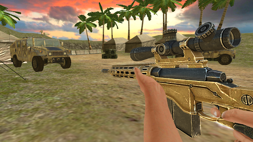 Sniper Shooter Army Soldier - Gameplay image of android game