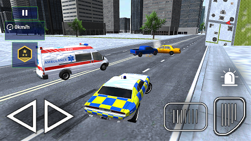 UK Police Car Crime Driving - عکس بازی موبایلی اندروید