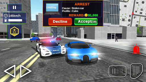 UK Police Car Crime Driving - عکس بازی موبایلی اندروید