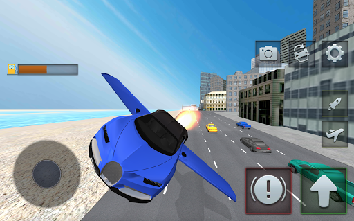 Ultimate Flying Car Simulator - عکس بازی موبایلی اندروید