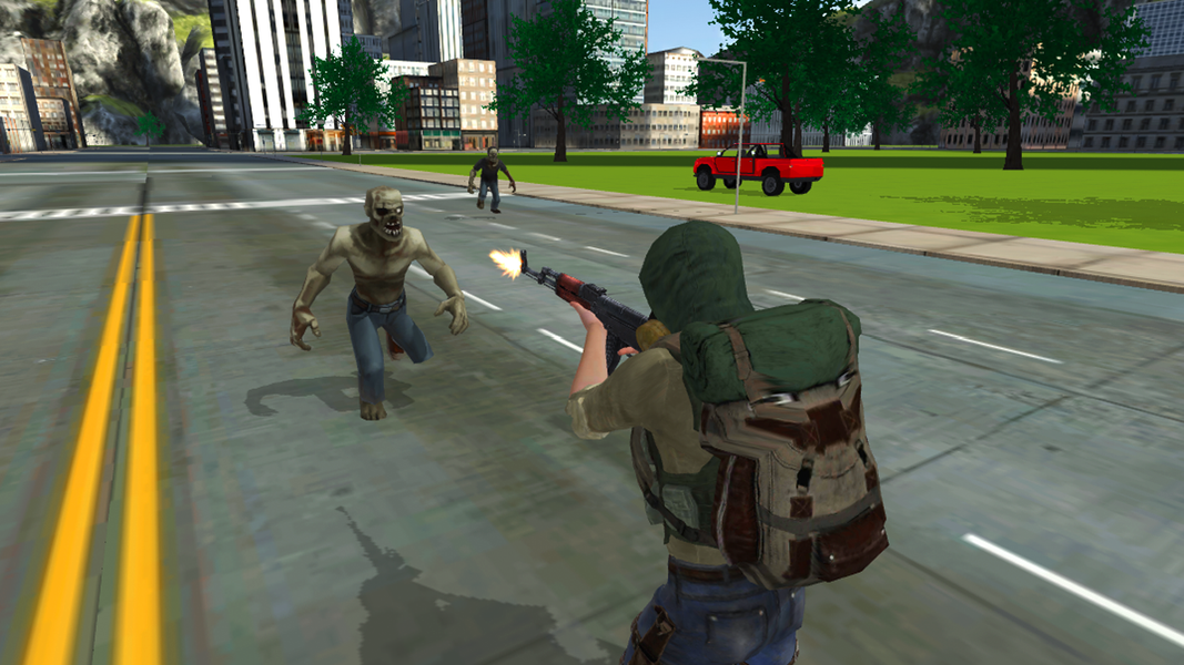 Zombie Survival Last Battle - Gameplay image of android game